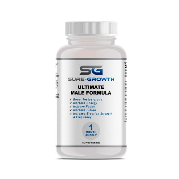 Reverse Erectile Dysfunction with SG Nutrition's Ultimate Male Formula